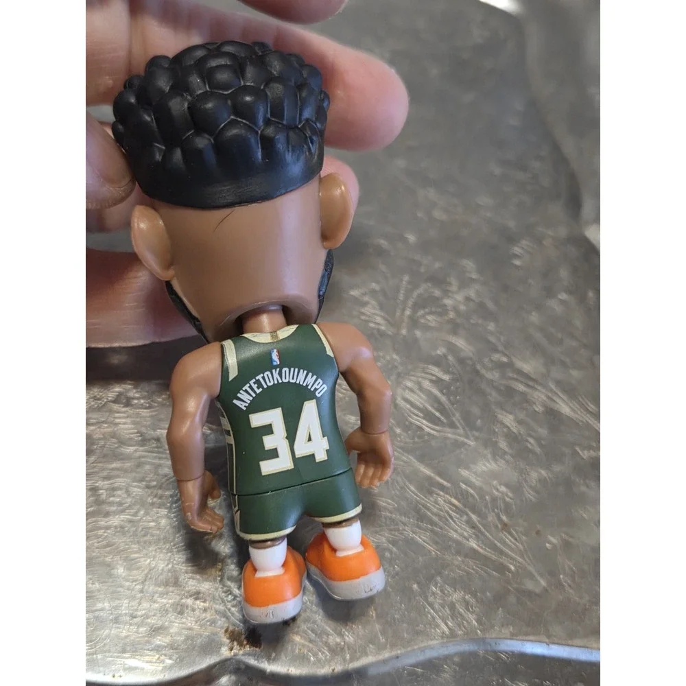 Zuru, Nba Ballers Miniature, Denever Nuggets, Milwaukee Bucks